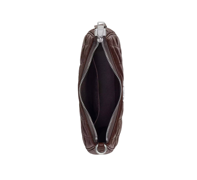 Coach Women's Teri Shoulder Bag With Quilting Silver/Maple