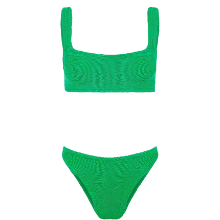 HUNZA G Women's Xandra Bikini Emerald