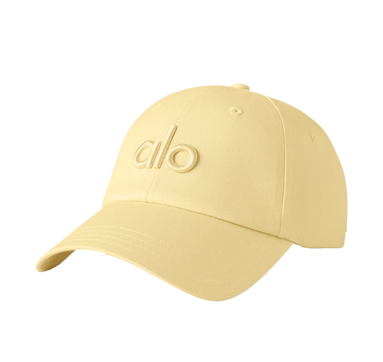 alo Unisex Off-Duty Cap Warm Butter