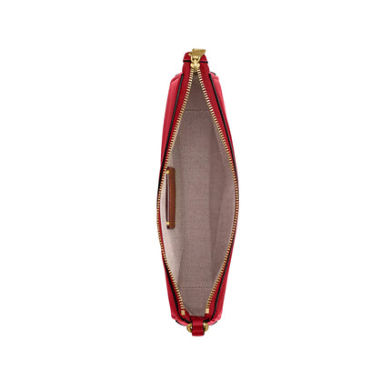 Coach Women's Plaza Bag Brass/Scarlet