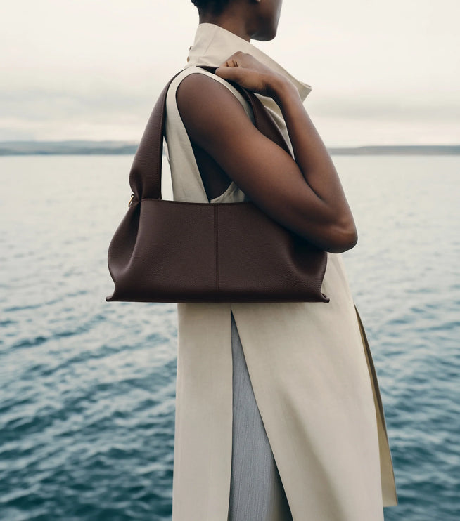 Polène Women's Numéro Neuf East Edition Textured Ebony