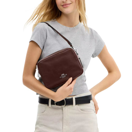 Coach Women's Carey Crossbody Bag Silver/Maple