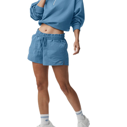 alo Women's Alumni Short California Blue