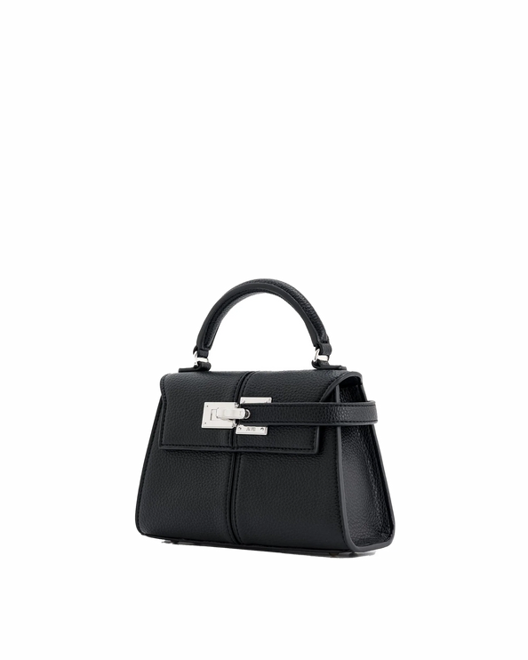 JW PEI Women's Elise Top Handle Bag Black/Silver