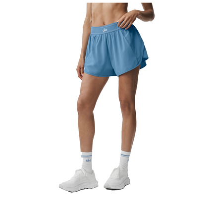 alo Women's Match Point Short California Blue