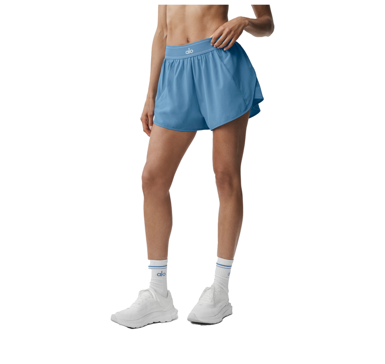 alo Women's Match Point Short California Blue