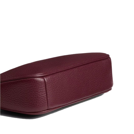 Coach Women's Nolita 19 Gold/Dark Cherry