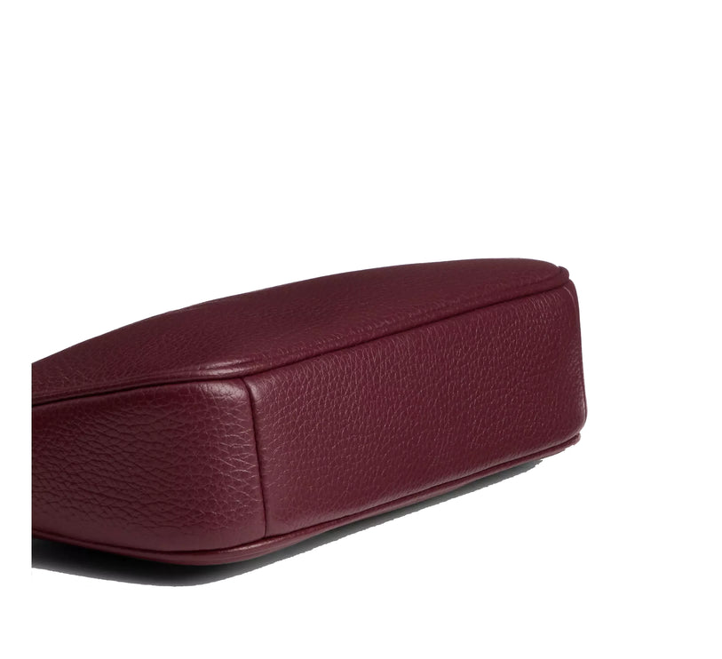 Coach Women's Nolita 19 Gold/Dark Cherry