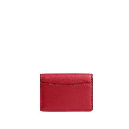 Coach Women's Card Case With Charms Gold/Poppy