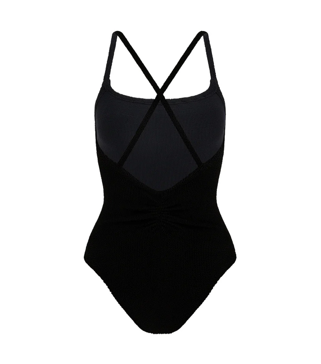 HUNZA G Women's Bette Swim Black