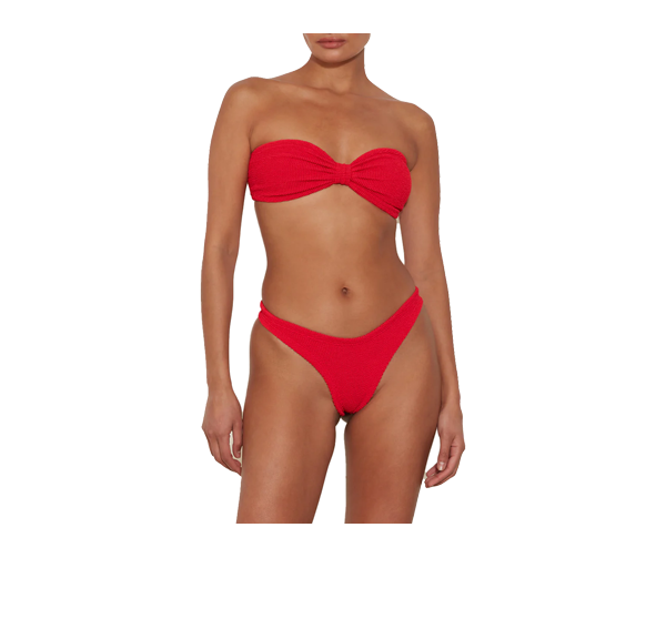 HUNZA G Women's Tina Bikini Red