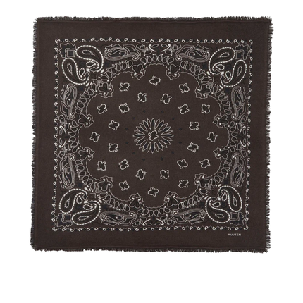 KUJTEN Women's Large Bandana Hachiko Brown