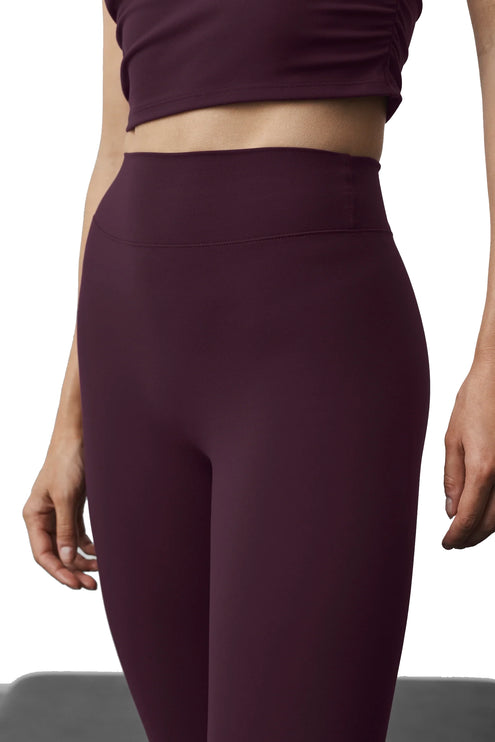 alo Women's ALO Softsculpt 7/8 Define Legging Rich Bordeaux