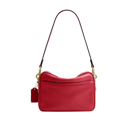 Coach Women's Carey Crossbody Bag Gold/Poppy