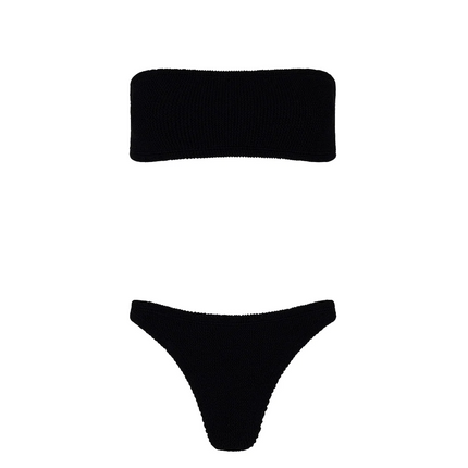 HUNZA G Women's Shay Bikini Black