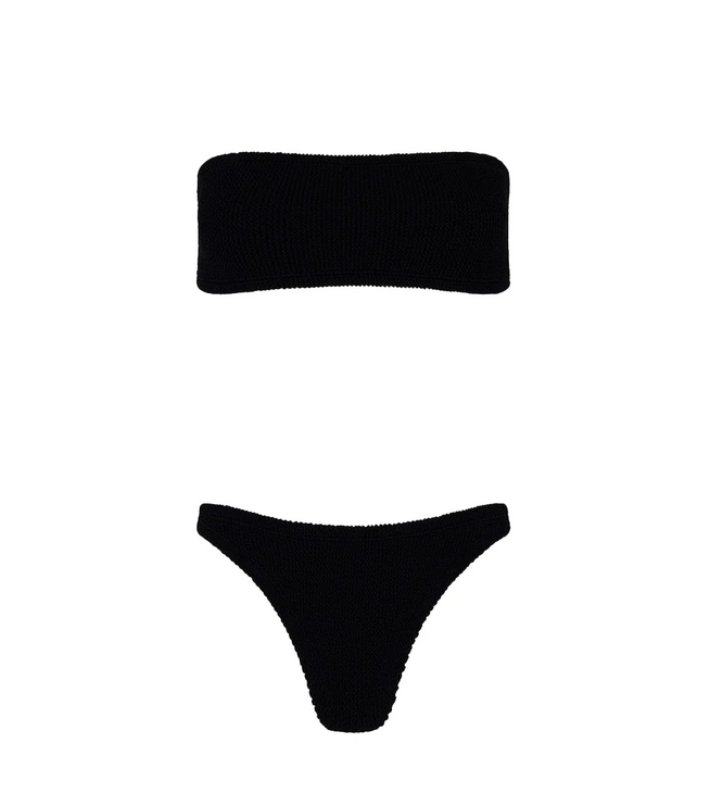 HUNZA G Women's Shay Bikini Black