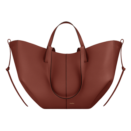 Polène Women's Cyme Edition Textured Red Clay