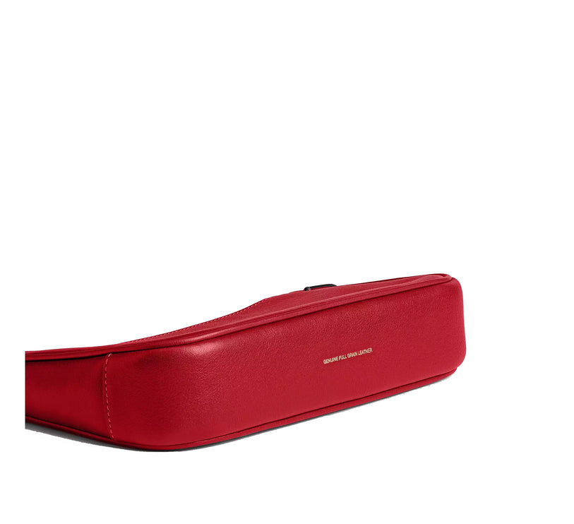 Coach Women's Plaza Bag Brass/Scarlet