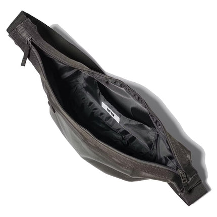 Uniqlo Unisex Coated Cotton Shoulder Bag 06 Gray