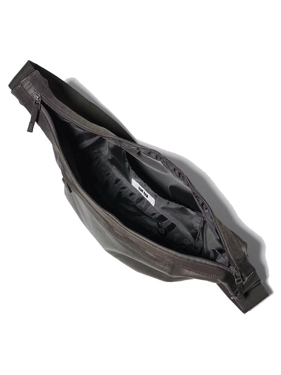 Uniqlo Unisex Coated Cotton Shoulder Bag 09 Black