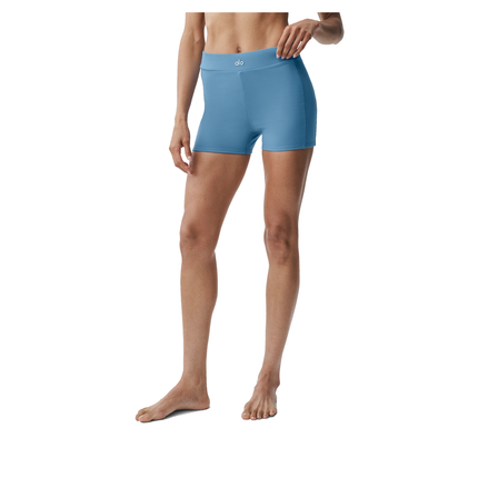 alo Women's 3" Airbrush High-Waist Aura Short California Blue