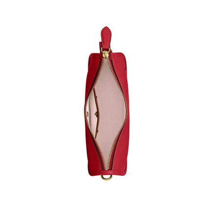 Coach Women's Waverly Bag Brass/Scarlet