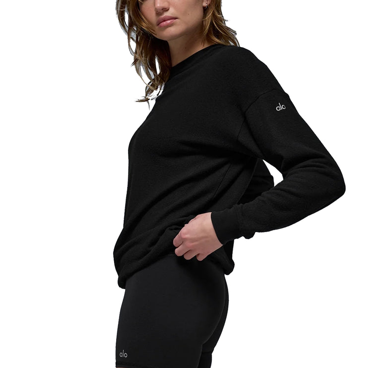 alo Women's Soho Pullover Black