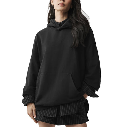alo Women's Double Take Hoodie Black