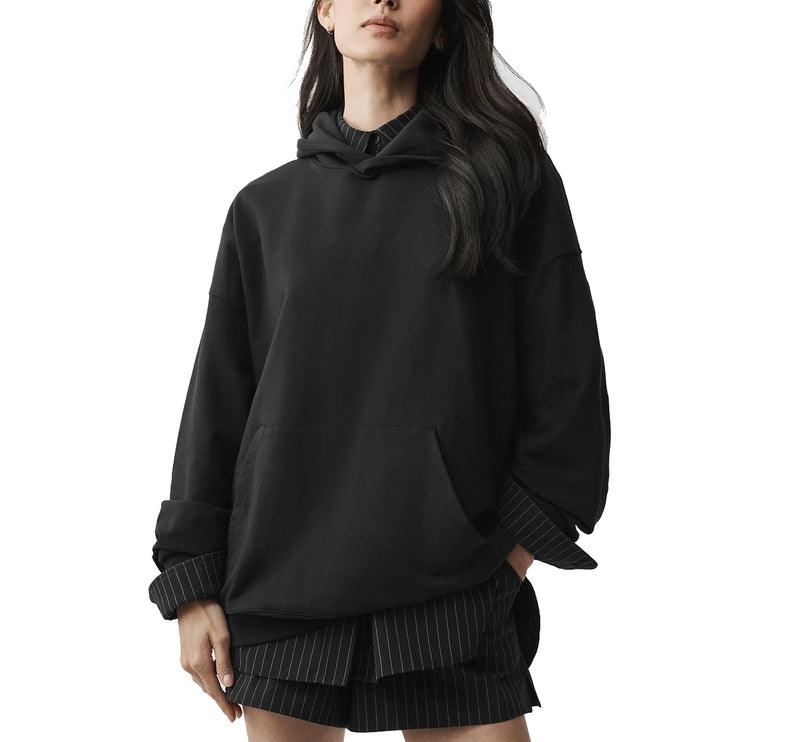 alo Women's Double Take Hoodie Black