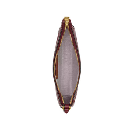 Coach Women's Plaza Bag 18 Brass/Dark Cherry