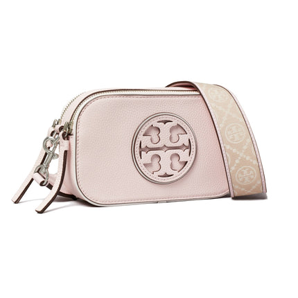 Tory Burch Women's Mini Miller Crossbody Bag Pale Pink