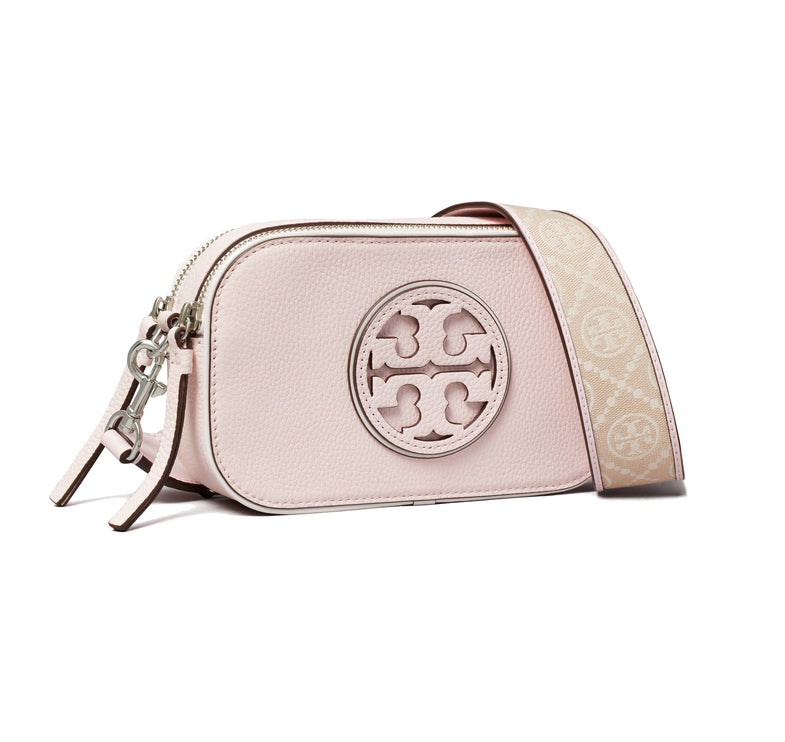 Tory Burch Women's Mini Miller Crossbody Bag Pale Pink
