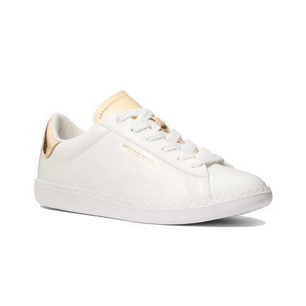 Michael Kors Women's Sammy Metallic Sneaker Pale Gold