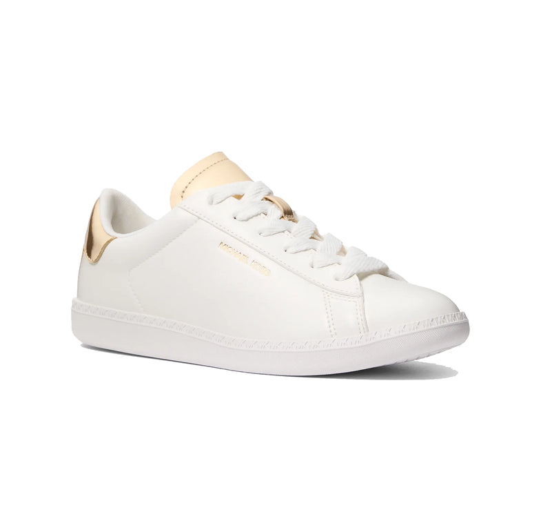 Michael Kors Women's Sammy Metallic Sneaker Pale Gold