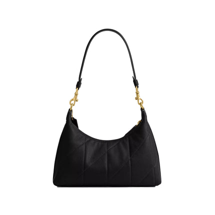 Coach Women's Juliet Shoulder Bag 25 With Quilting Brass/Black