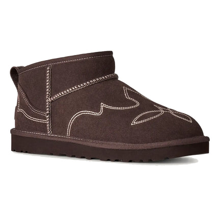 UGG Women's Classic Ultra Mini Western Burnt Cedar