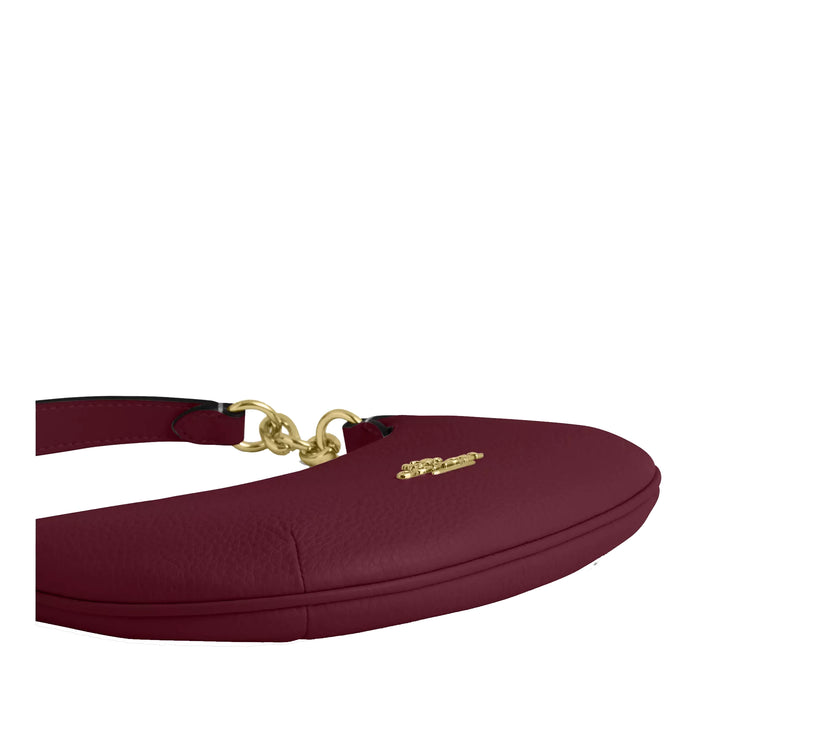 Coach Women's Mini Payton Bag Gold/Dark Cherry