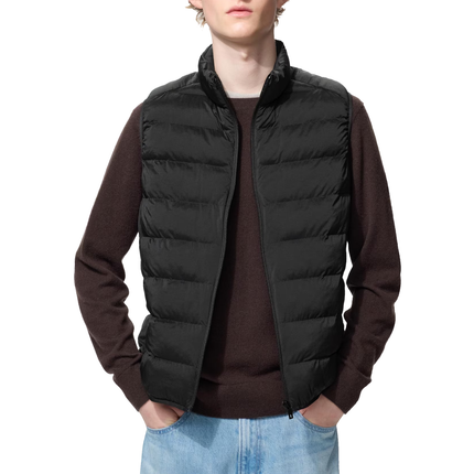 Uniqlo Men's Pufftech Vest 09 Black