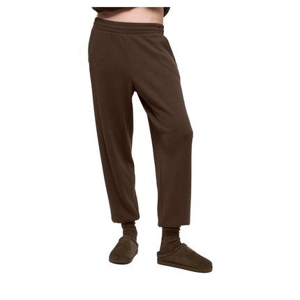 alo Women's Waffle Weekend Escape Jogger Espresso