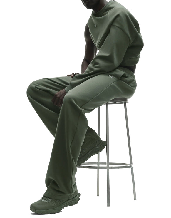 alo Men's Accolade Straight Leg Sweatpant Bamboo Green