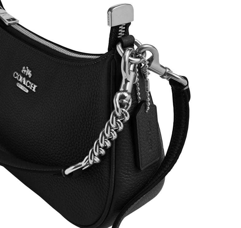 Coach Women's Teri Shoulder Bag Silver/Black