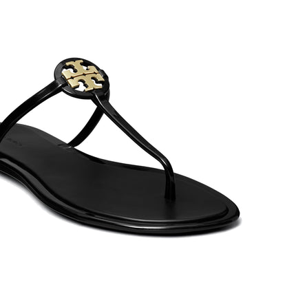 Tory Burch Women's Mini Miller Jelly Sandal Perfect Black/Gold