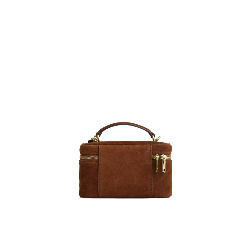 Coach Women's Rainer Crossbody Bag 18 With Quilting Gold/Warm Brown