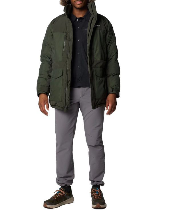 Columbia Men's Marquam Peak Fusion II Hooded Parka Greenscape