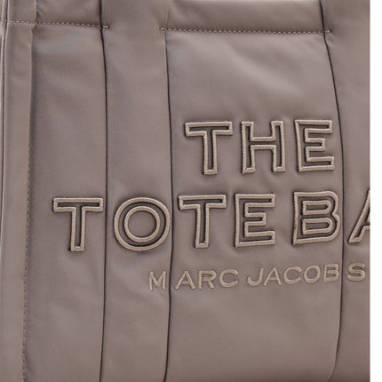 Marc Jacobs Women's The Puffy Nylon Medium Tote Bag Cement
