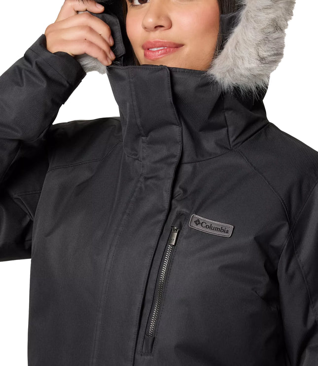 Columbia Women's Suttle Mountain Long Insulated Jacket Black