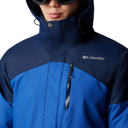 Columbia Men's Last Tracks II Jacket Mountain Blue/Collegiate Navy