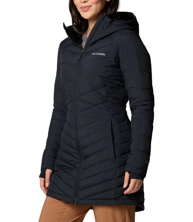 Columbia Women's Joy Peak II Mid Hooded Jacket Black