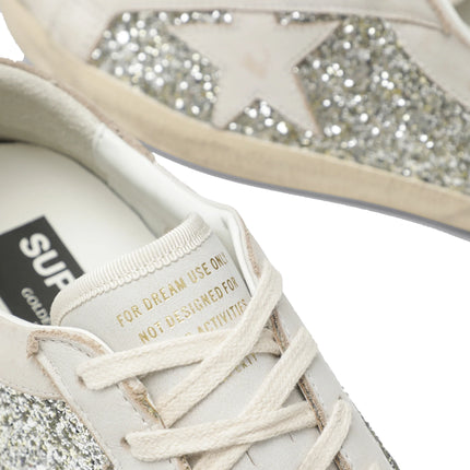 Golden Goose Women's Super Star White Silver Shine