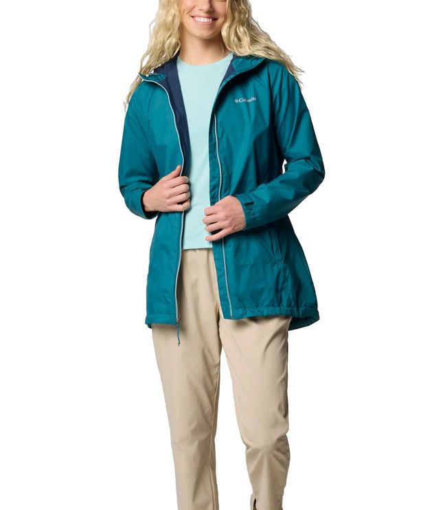 Columbia Women's Switchback II Lined Long Jacket River Blue